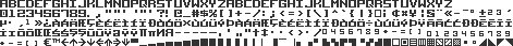 Datajack – Character Set